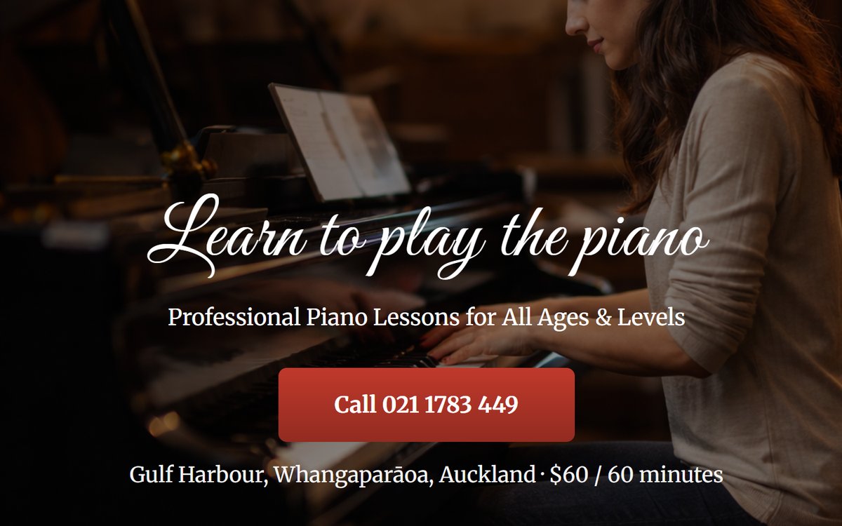 Learn Piano website screenshot